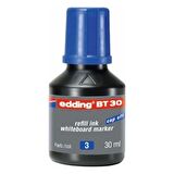 Edding Tahta Kalem Mürekkebi Damlalıklı Ekonomik 30 ML Mavi BT30