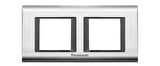 Viko Panasonic Thea 2x2M Sistema Chrome+Füme Çerçeve - WVTF18485KF-TR
