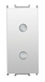 Panasonic Modüler Opak Beyaz Topraksız Cihaz Prizi Alt+Kapak 1M - WVTT12114WH-TR