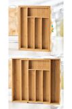 Bambu Ayarlanabilir Çekmece içi Kaşıklık & Çekmece İçi Organizer  (25*35*5 / 39*35*5)