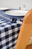 İyi Geceler %100 Pamuklu Happy Days Minimal Doğal Ahşap Ekmek Sepetli Sofra Ve Piknik Seti 7 Parça -