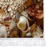 Dekoreko İpek Halı Dijital Saçaklı 1851 Desen 1