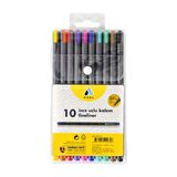 Adel Fineliner 10 Renk Karışık İnce Uçlu Kalem