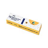 Adel Basic Köşeli Silgili Kurşun Kalem Hb 2062045000 12 Li (1 Paket 12 Adet)