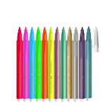 Faber Castell Comfort Serisi Keçeli Kalem 12 Renk Metalik+ Neon 5068155132