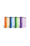 Faber-castell Renkli Kapak A5 Kareli Blocknote