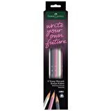 Faber Castell Young HB Üçgen Mercanlı Kurşun Kalem Seti 6 lı 