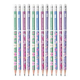 Faber-Castell Kelebek Desenli 2B Silgili Kurşun Kalem 12 Adet 16870