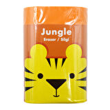 Adel Renkli Hayvanlar Jungle Büyük Silgi