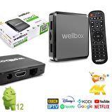 ANDROİD TV BOX 2GB RAM 16GB ROM WELLBOX MAX-2