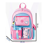 Muggle 3 Bölmeli Funny 2020 Okul Sırt Çantası + Beslenme Çantası + Kalemlik