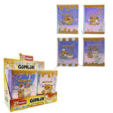 Mikro Capybara Sert Kapak Kadife Arka  Hatıra Ve Not Defteri Günlük A5 Çizgili 80 Yaprak (GN646