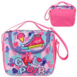 Muggle Girl Power Termoslu Beslenme Çantası Pembe (MU-9017)