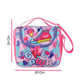 Muggle Girl Power Termoslu Beslenme Çantası Pembe (MU-9017)