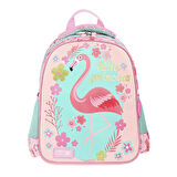 Muggle Tek Bölmeli Flamingo Anaokulu Sırt Çantası MU-9085