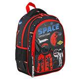 Muggle 2 Bölmeli Space Expeditions Okul Sırt Çantası MU-9132