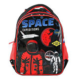 Muggle Tek Bölmeli Space Expeditions Anaokulu Sırt Çantası MU-9133