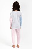 Rolypoly Shall We Be Friends Karmelanj Kız Çocuk Pijama Takımı