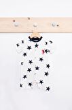 Stars Krem Erkek Bebek Tulum
