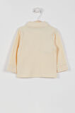Lisanslı Classic Fildişi Bebek Uzun Kol Yakalı Sweatshirt