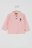 Lisanslı Classic Somon Bebek Uzun Kol Yakalı Sweatshirt