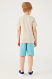 U.S. Polo Assn İntensely Comfortable Kum Erkek Çocuk Bermuda Takım