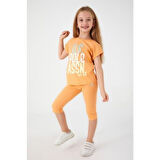 KIZ ÇOCUK KAPRİ TAYT TAKIM