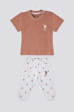 U.S. Polo Assn Shades Of Coffee Kahverengi Bebek Tshirt Takım