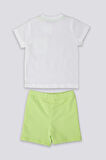U.S. Polo Assn Mirth Krem Bebek Tshirt Takım