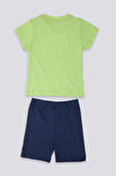 U.S. Polo Assn Vitality Yeşil Erkek Bebek Tshirt Takım