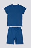 Bright Mavi Bebek Tshirt Takım