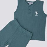 U.s. Polo 2Li Takım T-Shirt Pastel Yeşili