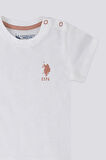 Rebel Chic Beyaz Bebek Tshirt Takım