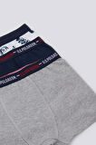 Stripe Detail Erkek Çocuk 3lü Boxer