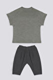 U.S. Polo Assn The Elegance Of Khaki Haki Erkek BebekTshirt  Pantolon Takım