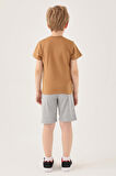 Looney Tunes L1583-2 Erkek Çocuk T-Shirt Tütün
