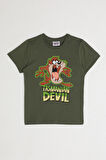 Looney Tunes L1583-2 Erkek Çocuk T-Shirt Haki
