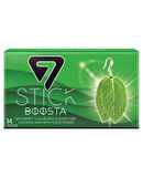 7 STICK Yeşil Nane Aromalı Şekersiz Sakız 29 gr X 12'li Paket