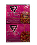 7 STICK Çilek Aromalı Şekersiz Sakız 33 gr X 12'li Paket