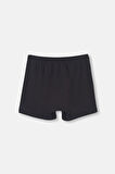 Siyah 2'Li Penye Erkek Boxer