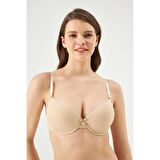 Eros Ersk120 Violet Boş Kap Badem Tek Sütyen