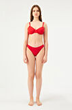 Eros 824 Kırmızı 4 Cm Orta Kenar Bikini Altı