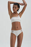 Normal Bel Beyaz  Bikini Alt