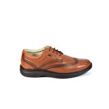 Dr.Comfort 7600 Diyabetik & Ortopedik Casual Deri Erkek Ayakkabı Taba Nat.