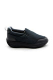 Dr.Comfort 15002 Diyabetik & Ortopedik Rocker Bottom Taban Erkek Spor Ayakkabı Koyu Gri