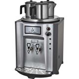 Remta Premium Gri Çay Makinesi (Otomatik Su Almalı)