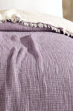 Varol 5 Katlı %100 Pamuk Müslin Yatak Örtüsü – 230x240 cm