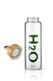 Tohana H2O Bambu Kapaklı Cam Matara 800 Ml 75176