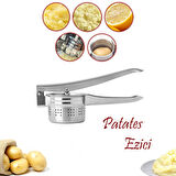 Porsima 76850 Patates Ezici Paslanmaz Metal Patates Ezici Püre Yapıcı Patates Ezeceği 27cm