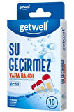 Suya Dayanıklı Getwell Yara Bandı: 10'Lu Paket